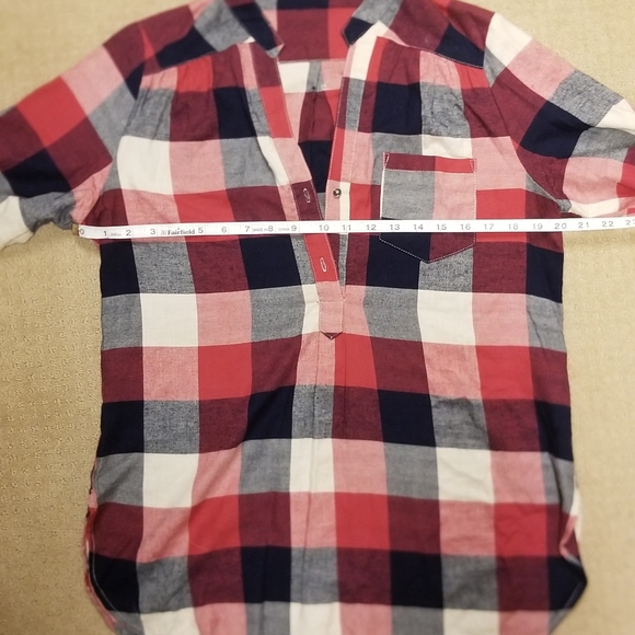 ModCloth Fun2Fun Plaid Flannel Tunic - Picture 9 of 11